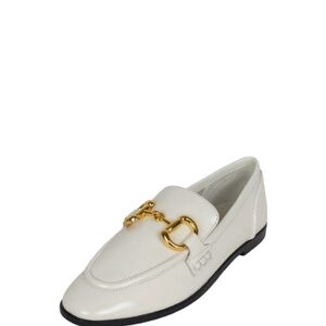 Jeffrey Campbell White Loafers